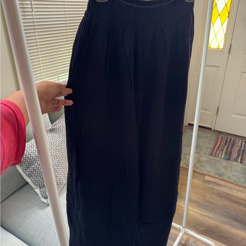 Forever 21 Charcoal Textured Skirt